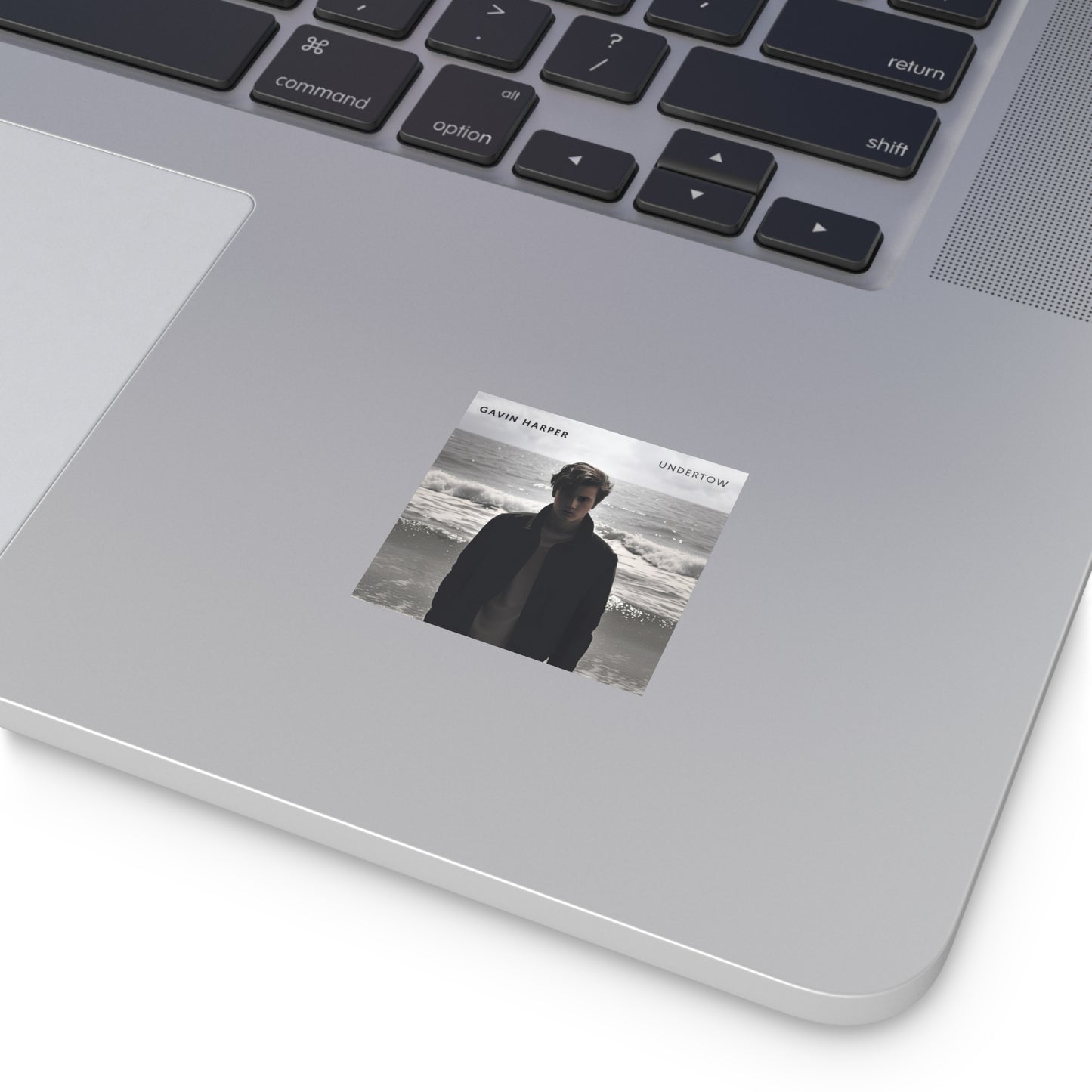 Undertow Square Sticker, Indoor/Outdoor