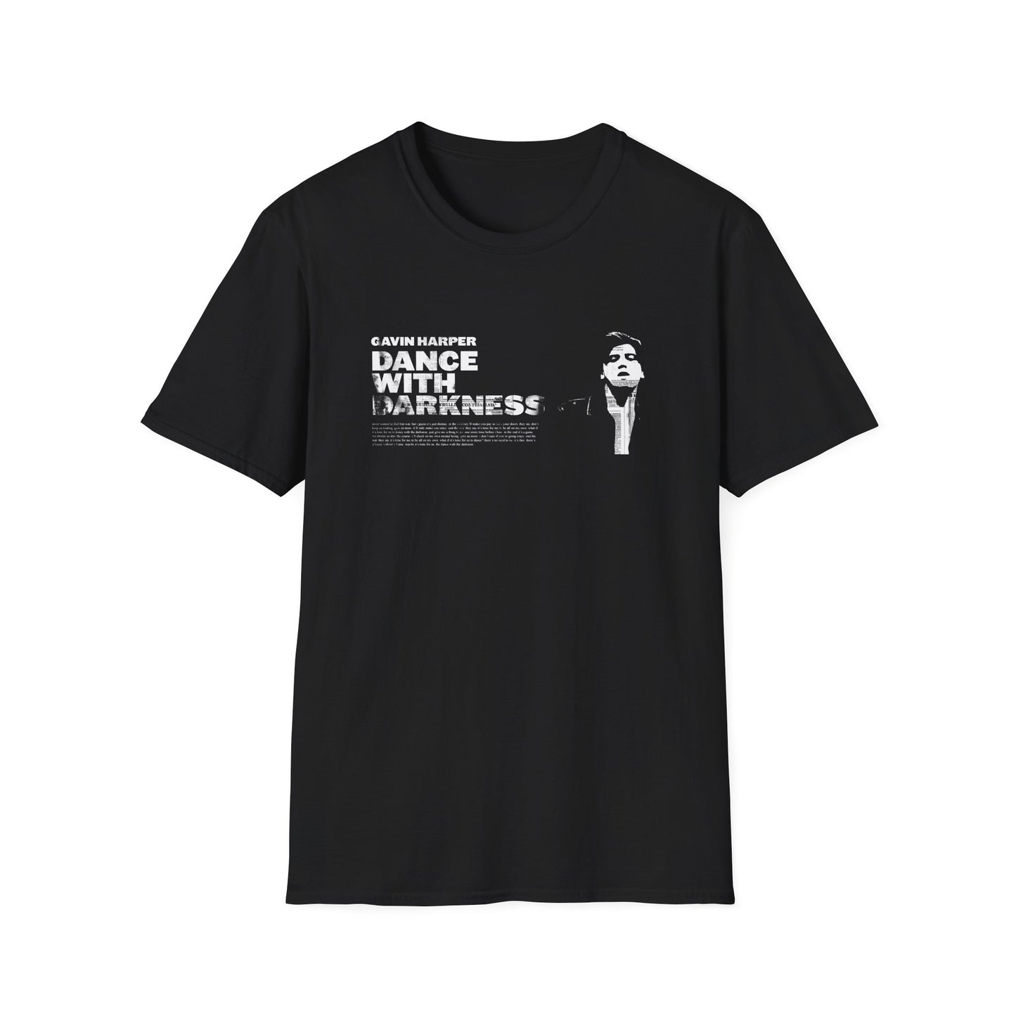 Dance With Darkness Headlines T-Shirt - Black