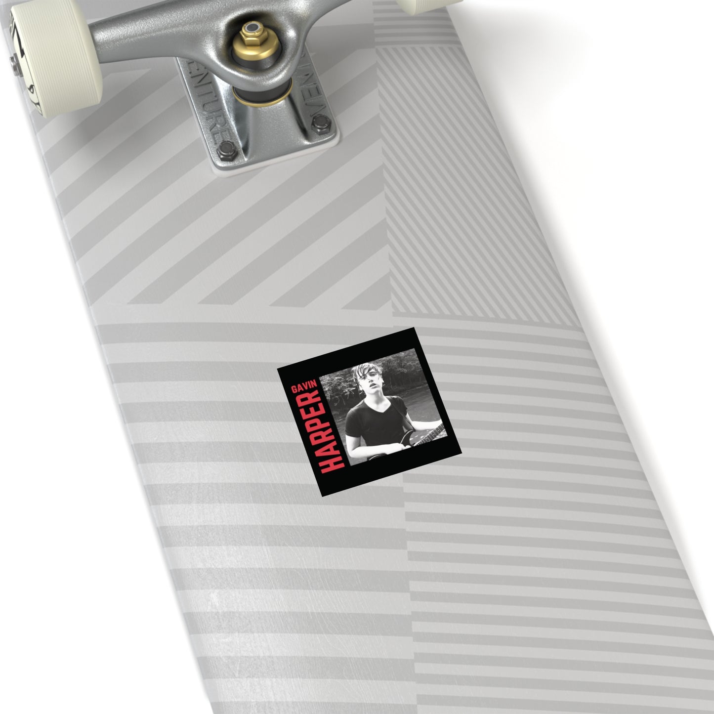 Gavin Harper River Square Sticker, Indoor/Outdoor