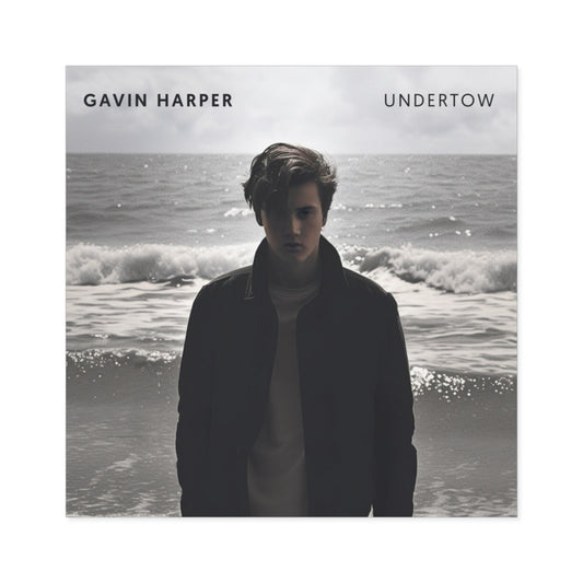 Undertow Square Sticker, Indoor/Outdoor