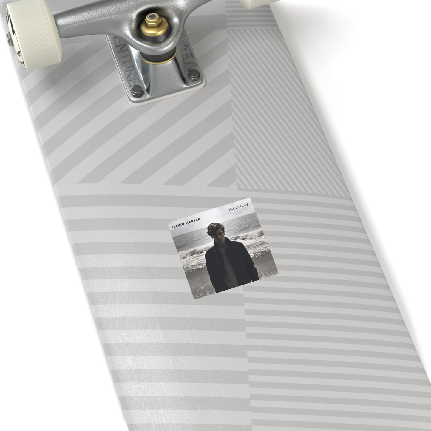 Undertow Square Sticker, Indoor/Outdoor